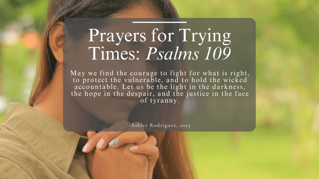 Prayers for Trying Times: Psalms&nbsp;109