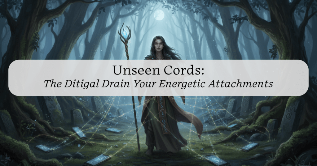 Unseen Cords: The Digital Drain & Your Energetic&nbsp;Attachments